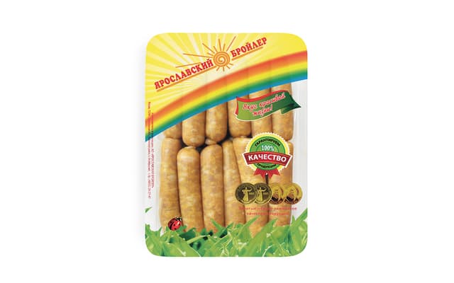 Колбаски для жарки филейные 375г. зам.