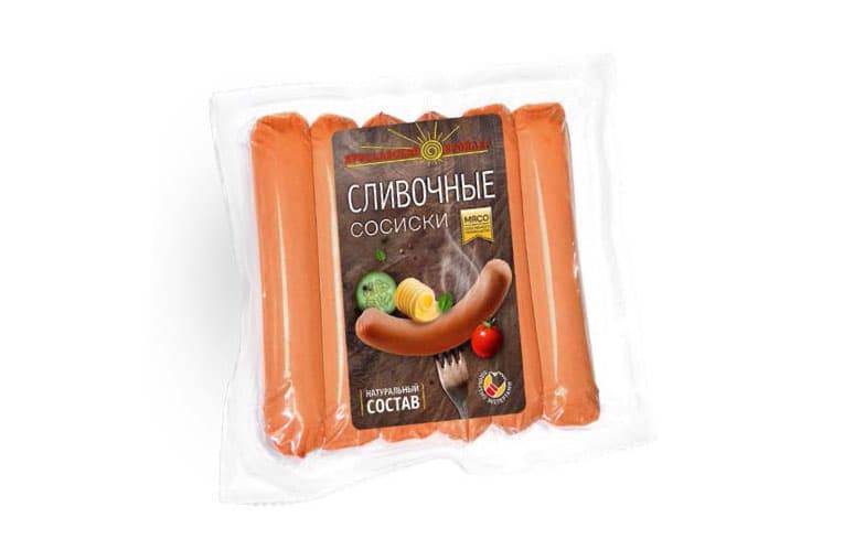 Превью товара Сосиски Сливочные традиционные (коробка) #2