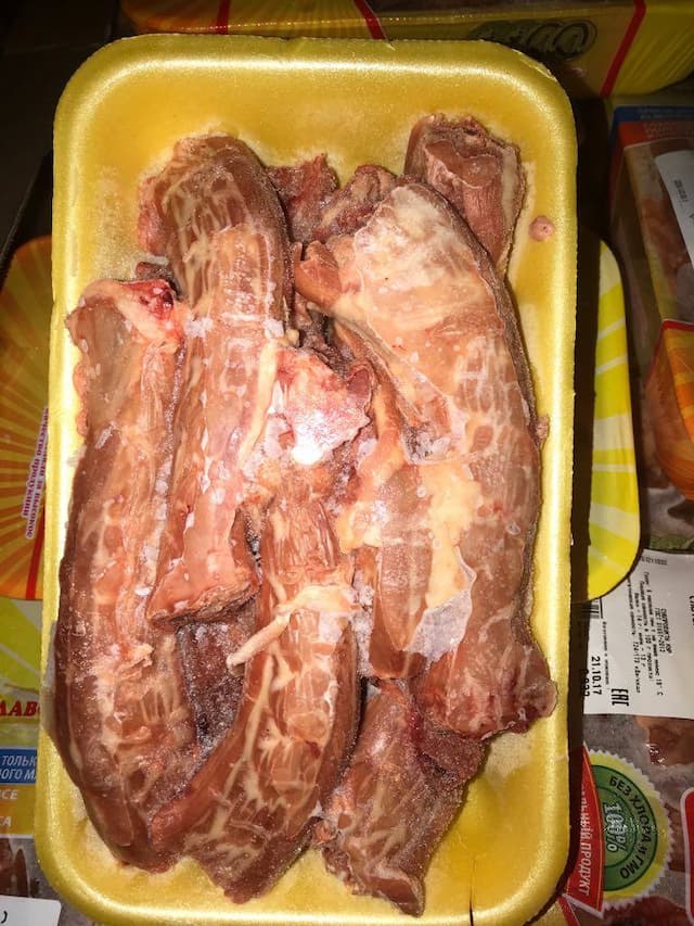 Шеи (тушки кур) (лоток) зам. НКР